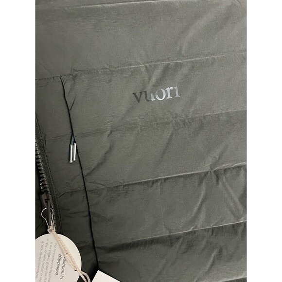 Vuori Men’s Steadfast Jacket Full Zip Puffer Hooded Outerwear Balsam Sz XL New - Picture 4 of 8